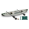 thumbnail image 1 of Sea Eagle TC16 Travel Canoe 2 Person Electric Pump Wood/Web Seats Package, 1 of 5
