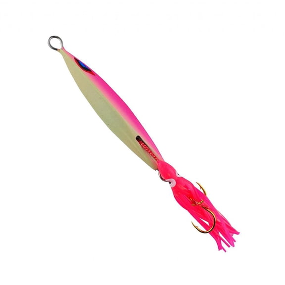 Sea Falcon Drain Inchiku Mini with Hook Full Glowing Pink, 60G Jigs