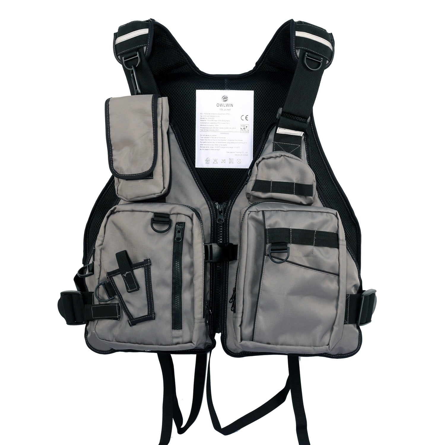 Sea Fishing Life Jacket Luya Ji Fishing Suit Fishing Large Buoyancy Vest Vest Outdoor Fishing Safety Professional Boat