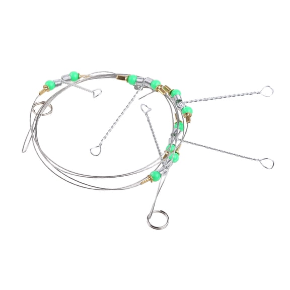 Sea Fishing String Hook Wire Anti-Bites Fishing Line Wire Leader Stainless Steel Anti-Winding String