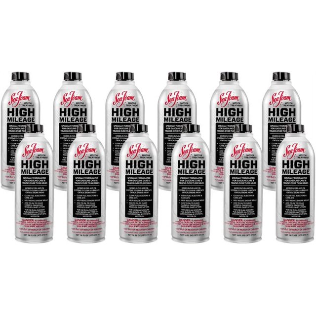 Sea Foam HM16 High Mileage Fuel Additive, 16oz. Quantity 12