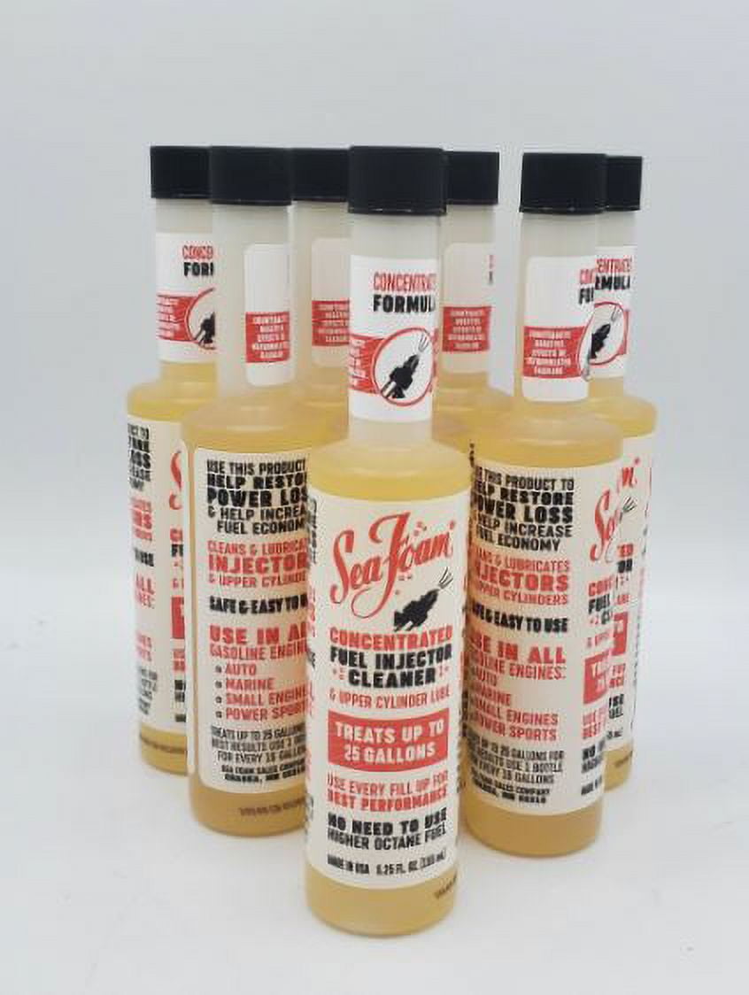 Sea Foam IC5 Concentrated Fuel Injector Cleaner 5.25 oz Bottles (8
