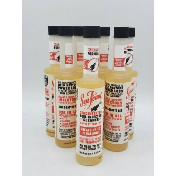 Sea Foam IC5 Concentrated Fuel Injector Cleaner 5.25 oz Bottles (8 Bottles)