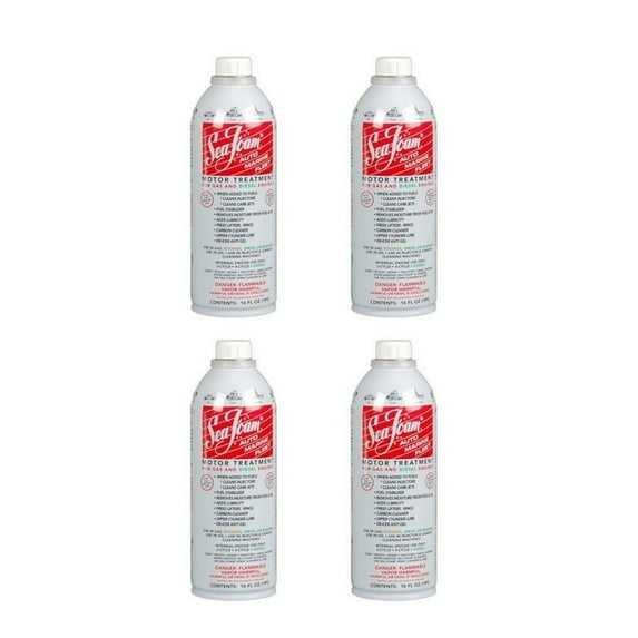 Sea Foam Motor Treatment SF-16 Automotive Additive - 4 Pack, 16 oz Cans