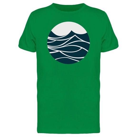 Sea Frame Of Waves Tee Men's -Image by Shutterstock