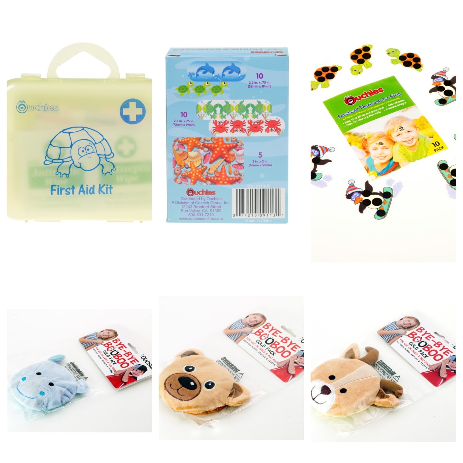 Sea Friendz First Aid Wound Care Bandages for Kids