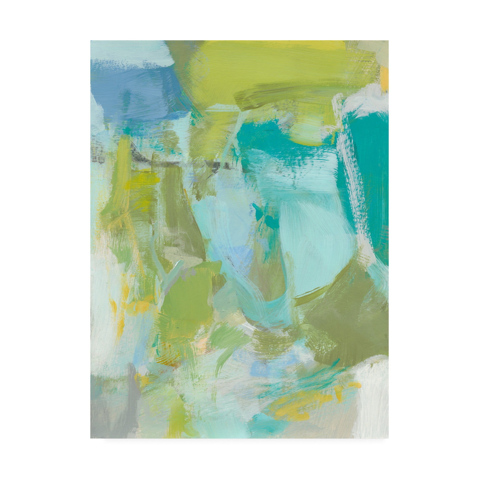 Sea Glass Abstraction II' Canvas Art by Christina Long