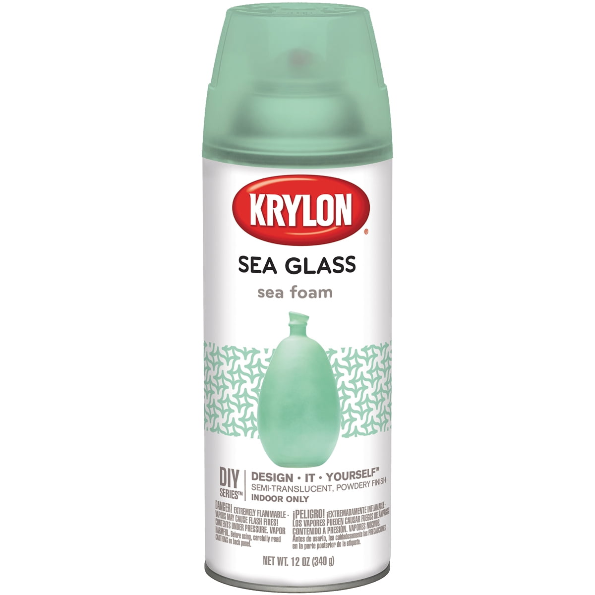 Krylon Quality Care Glass Cleaner, 20 oz Aerosol Can, 35203