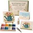 thumbnail image 1 of Sea Glass Art Kit, DIY Sea Glass Mosaic Art Kit, Ocean-Themed Seaglass Craft Kit with Colorful Glass Pieces, Beautiful Ocean-Inspired Artwork, Coastal Home Decor Creative Handmade Gift (Vase), 1 of 14