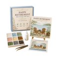 thumbnail image 1 of Sea Glass Art Kit, Happy Retirement Mosaic Craft with Lakeside Chair Scene for DIY Keepsake Home Decor, 5.91 in, 1 of 4