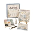 thumbnail image 1 of Sea Glass Art Kit, Welcome to the Family Mosaic Craft with Nursery Scene for DIY Keepsake Home Decor, 5.91 in, 1 of 5