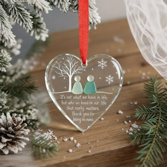 Sea Glass Art Seaglass Christmas Ornaments, Christmas Decoration Christmas Ornament Decor, Christmas Ornament 2025 Christmas Hanging Decor