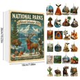 thumbnail image 1 of Sea Glass Bird Advent Calendar 2025, 24-Day Coastal Christmas Countdown with Handcrafted Sea Glass Ornaments, Unique Holiday Décor & Gift for Beach and Nature Lovers, 1 of 6