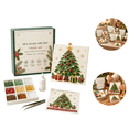 thumbnail image 1 of Sea Glass Christmas DIY Art Kit, Festive Creative Craft Set, Complete Supply Pack for Holiday Themed Artwork Creation, 1 of 3