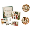 thumbnail image 1 of Sea Glass Christmas DIY Art Kit, Festive Creative Craft Set, Complete Supply Pack for Holiday Themed Artwork Creation, 1 of 3