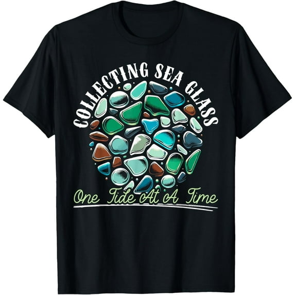 Sea Glass Collector Beachcombing Beachcomber T-Shirt
