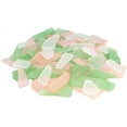 Sea Glass Craft Beach Glass Craft Green & White Sea Glass Décor
