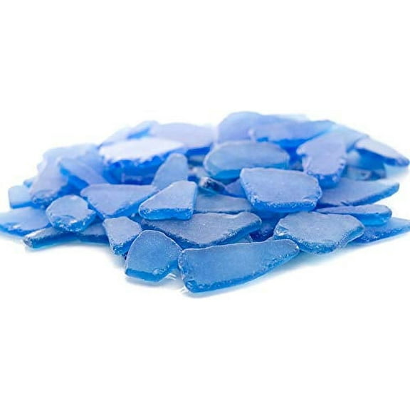 Sea Glass | Dark Blue | 11oz Sea Glass for Decor & Craft