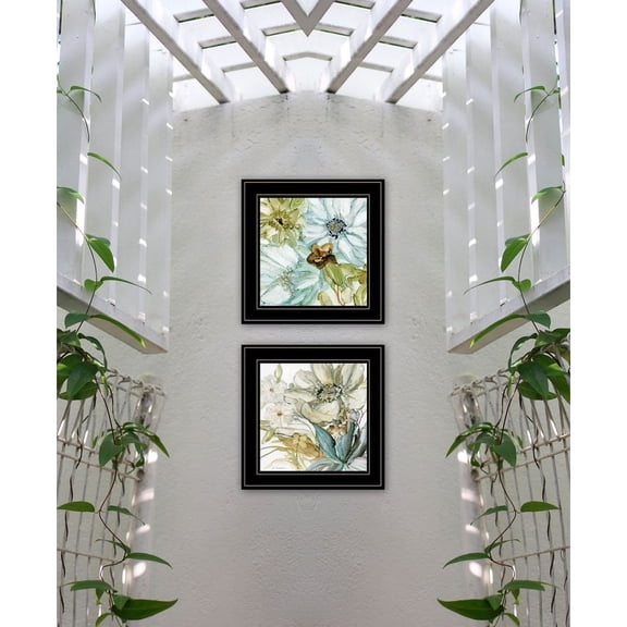 Sea Glass 2-Piece Vignette by JG Studios, Ready to Hang Framed Print