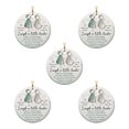 thumbnail image 1 of Sea Glass Friendship Ornament Hanging Quote Decor Christmas Decoration Home Decor Gift For Best Friend Birthday Women Sister Coworker Appreciation Keepsake Memory Holiday Tree Hanging Friendship Gift, 1 of 1