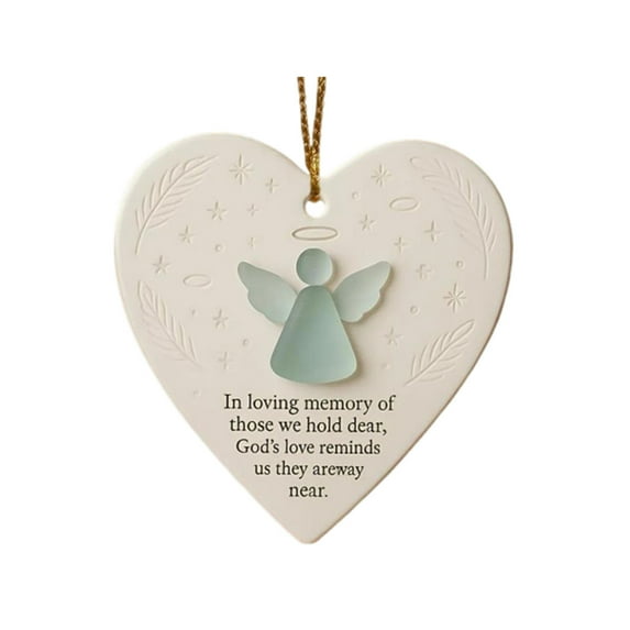 Sea Glass Friendship Ornament with Nativity Theme, Handed Beach Inspired Christmas Decoration, Unique Holiday Hanging with Seashell and Sea Glass Elements