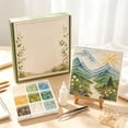 thumbnail image 1 of Sea Glass Mosaic Art Gift Kit, DIY Handmade Craft Set with Colorful Glass Pieces, Multiple Nature Patterns, Creative Present for Craft Lovers Home & Office Decor, 1 of 7