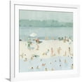 thumbnail image 1 of Sea Glass Sandbar I Framed Art Print by Emma Scarvey, 30" x 30", Sold by Art.com, 1 of 4