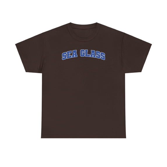 Sea Glass Shirt Gifts Tshirt Crew Neck Short Sleeve