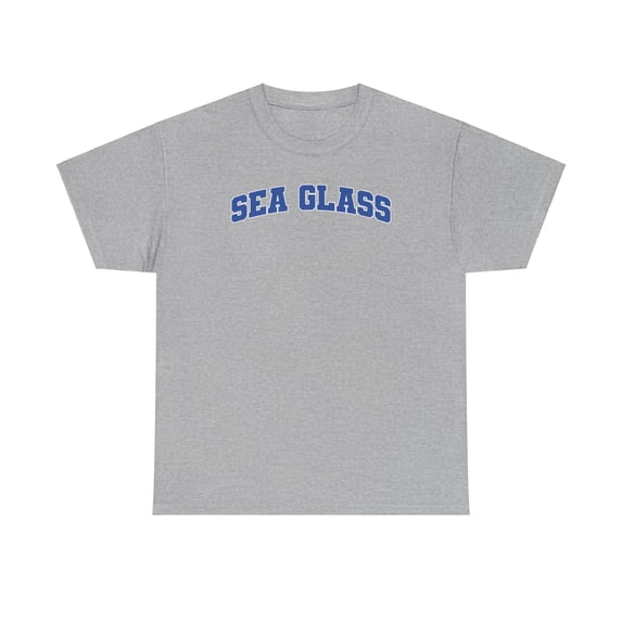 Sea Glass Shirt Gifts Tshirt Crew Neck Short Sleeve