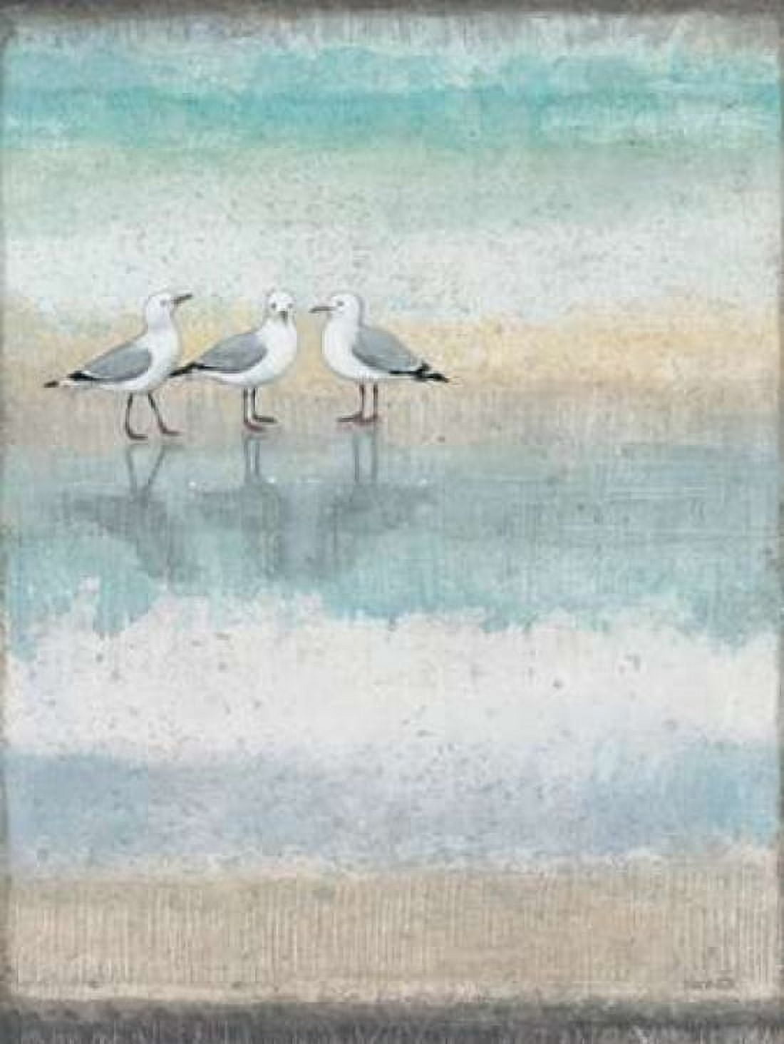 Sea Glass Shore 1 Canvas Art - Wyatt JrNorman (22 x 28)