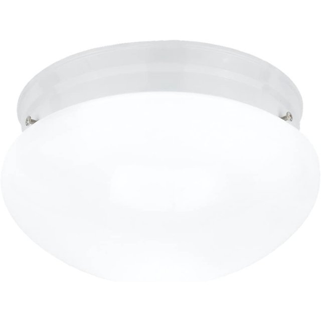 Sea Gull 532815 Stockholm 2Light White Flush Mount Ceiling Fixture