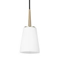 thumbnail image 1 of Sea Gull Lighting 6140401-848 Driscoll 5.25" Mini-Pendant in Satin Bronze, 1 of 2