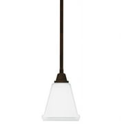 Sea Gull Lighting 6150401-710 Denhelm One Light Mini-Pendant Hanging Modern Fixture, Burnt Sienna