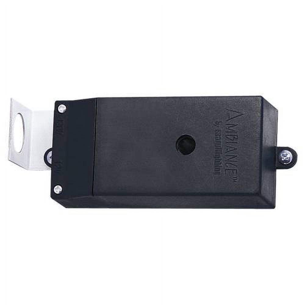 Sea Gull Lighting 9456 Black 6" Wide Under Transformer