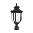 thumbnail image 1 of Sea Gull Lighting - Childress - One Light Outdoor Post Lantern Black LED Antique, 1 of 2