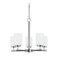 thumbnail image 1 of Sea Gull Lighting - Oslo - Five Light Chandelier Chrome LED Chrome Finish with, 1 of 4
