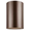 thumbnail image 1 of Sea Gull Lighting Outdoor Bullets 7813991S Large LED Outdoor Ceiling Flush Mount, 1 of 2