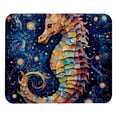thumbnail image 1 of Sea Horse 8.3x9.8 Inch Square Non-Slip Rubber Bottom Printed Mouse Pad, Desk Pad for Office and Gaming, 1 of 6
