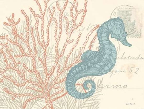 Sea Horse Canvas Art - N Harbick (18 x 24)