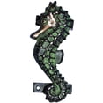 thumbnail image 1 of Sea Horse Door Handle pair in Antique Finish Brown, 1 of 1