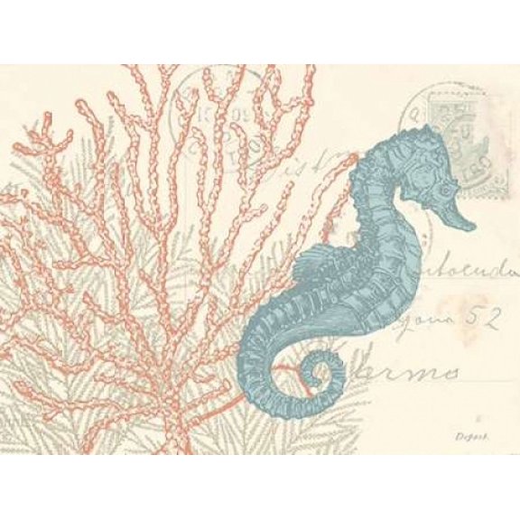 Sea Horse Poster Print by N Harbick (9 x 12)
