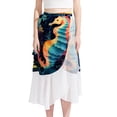 thumbnail image 1 of Sea Horse Stunning Chiffon Summer Beach Dresses for Women - for a Day at the Beach, 1 of 6