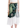 thumbnail image 1 of Sea Horse Stunning Summer Chiffon Beach Dresses for Women - for the Beach!, 1 of 6