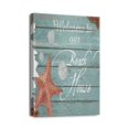 thumbnail image 1 of Sea-Inspired Bathroom Wall Art Vintage Beach Decor on 12X16in Ocean Sea Canvas, Modern Nautical Painting for Coastal Room Decor and Bathroom Accessories., 1 of 7