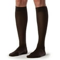 thumbnail image 1 of Sea Island Cotton  15-20mmHg Mens Closed Toe, Calf Socks - Black, Size A, 1 of 1
