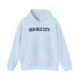 thumbnail image 1 of Sea Isle City NJ New Jersey Moving Away Hoodie, Gifts, Hooded Sweatshirt, 1 of 4