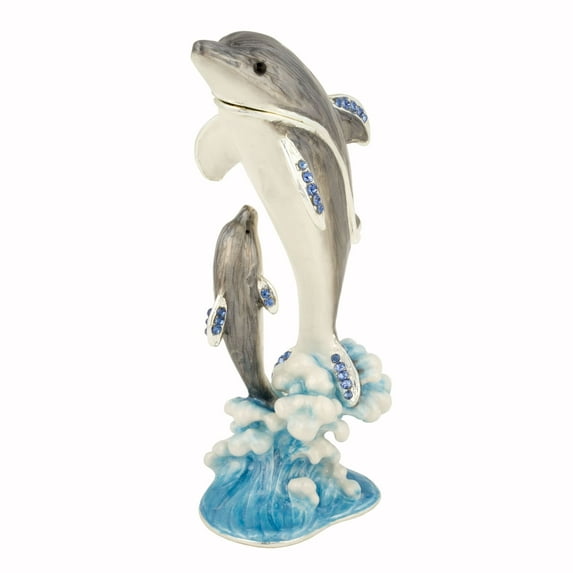 Sea Life Austrian Crystal Trinket Box
