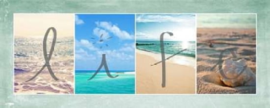 Sea Life Canvas Art - Susan Bryant (24X48)