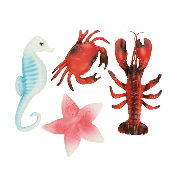 Sea Life Decorations (12Pc) - Party Decor - 12 Pieces