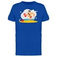 thumbnail image 1 of Sea Lifeguard Doodle T-Shirt Men -Image by Shutterstock, Male 4X-Large, 1 of 2